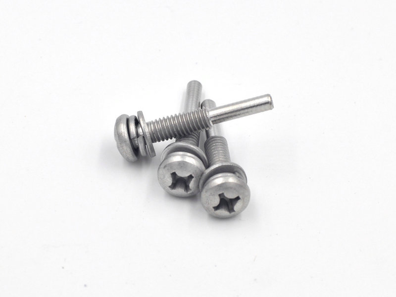 Pan head cross cylinder end assembly screw