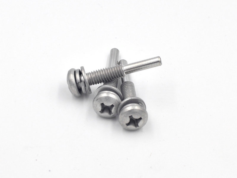 cross recessed pan head combination screws