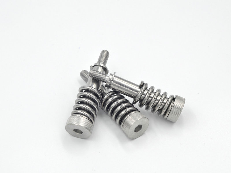Inner hexagon cylinder head spring assembly screw